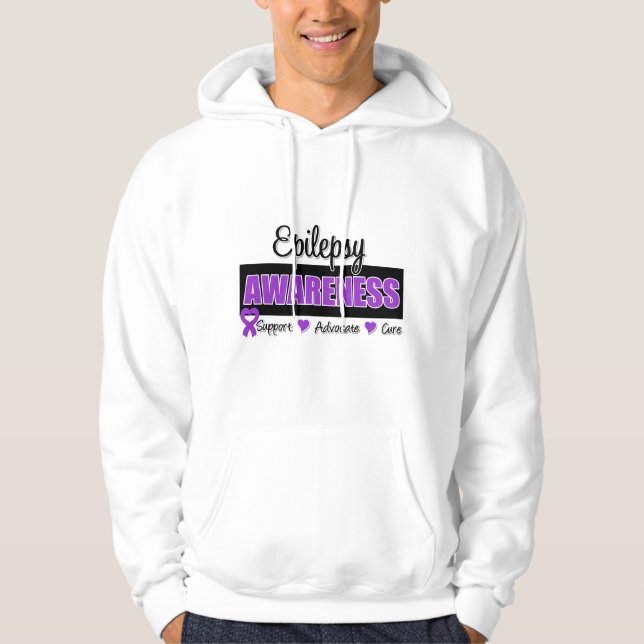 Epilepsy Awareness Hoodie (Front)