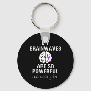 Epilepsy Awareness Month Brainwaves Are So Powerfu Key Ring