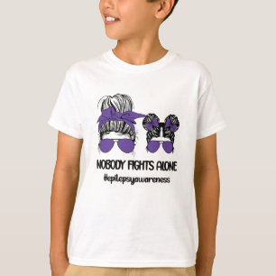 Epilepsy Awareness Month   Epilepsy Warrior Family T-Shirt