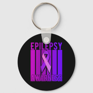 Epilepsy Awareness month In November We Wear Purpl Key Ring