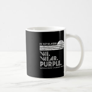 Epilepsy Awareness month November we wear purple v Coffee Mug