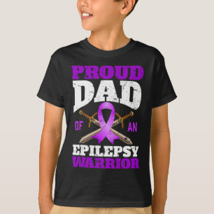Epilepsy Awareness Month Proud Dad Of An Epilepsy  T-Shirt