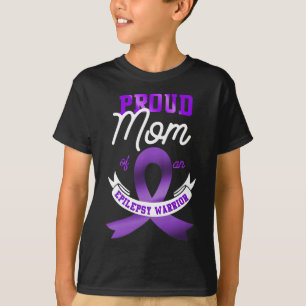 Epilepsy Awareness Proud Mum Of An Epilepsy Warrio T-Shirt