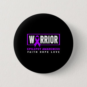 Epilepsy Awareness - Purple Day 6 Cm Round Badge