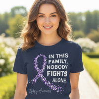 Epilepsy Awareness Purple Ribbon Gift