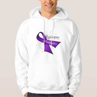 Epilepsy Awareness Ribbon Hoodie