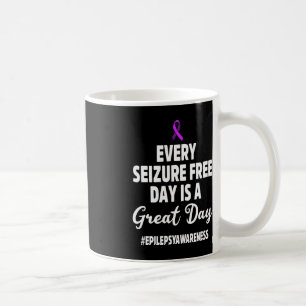 Epilepsy Awareness Seizure Free Epileptic Warrior  Coffee Mug