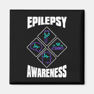 Epilepsy Awareness Specialise Epileptic Warrior Su Magnet