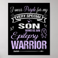 Epilepsy Awareness Support Son Warrior Walk Run 