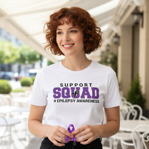 Epilepsy Awareness Support Squad Tri-Blend Shirt