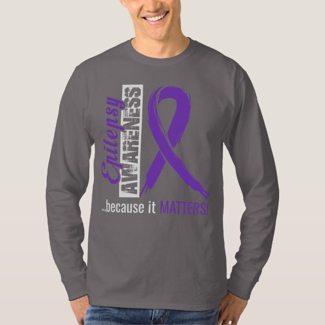 Epilepsy Awareness T-Shirt Gift Idea (Front)