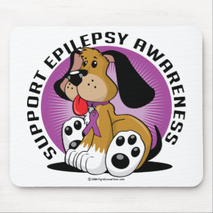 Epilepsy Dog Mouse Pad