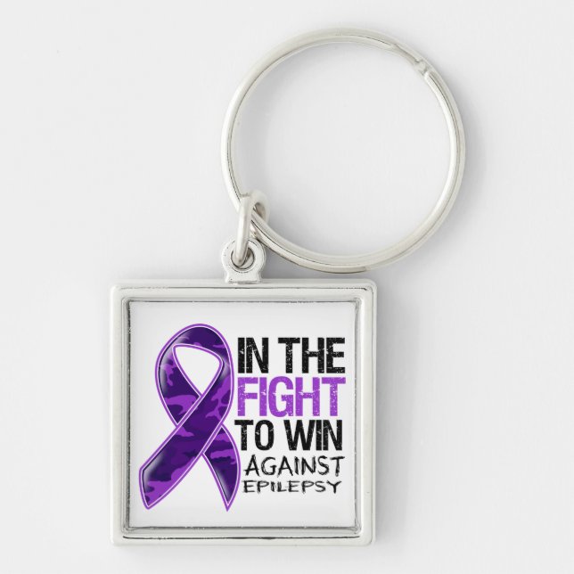 Epilepsy - Fight To Win Key Ring (Front)