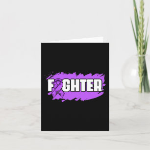 Epilepsy Fighter Epilepsy Survivor Epilepsy Awaren Card