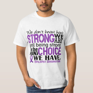 Epilepsy How Strong We Are T-Shirt