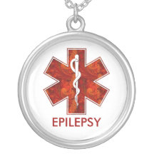 Epilepsy Medical   Necklace: Customisable