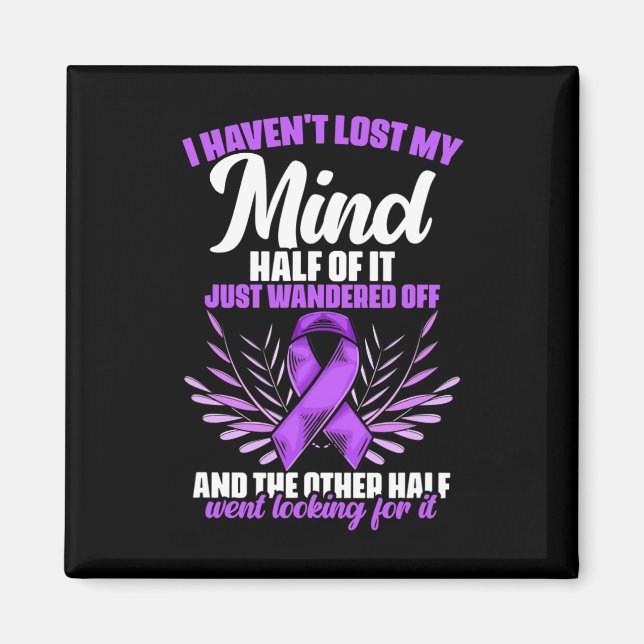 Epilepsy Mind - Epilepsy Survivor Epilepsy Awarene Magnet (Front)