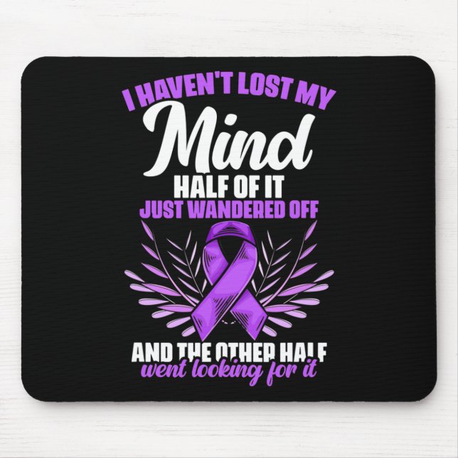 Epilepsy Mind - Epilepsy Survivor Epilepsy Awarene Mouse Pad (Front)