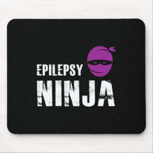 Epilepsy Ninja - Support Awareness Fighter Mouse Pad