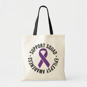 Epilepsy Support Squad Awareness Gift Tote Bag