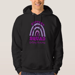 Epilepsy Support Squad Epilepsy Awareness Rainbow Hoodie