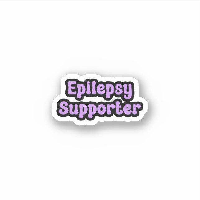 Epilepsy Supporter Purple Epilepsy Awareness (Front)