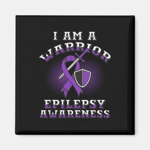 Epilepsy Warrior Epilepsia Epileptic Seizure Disor Magnet