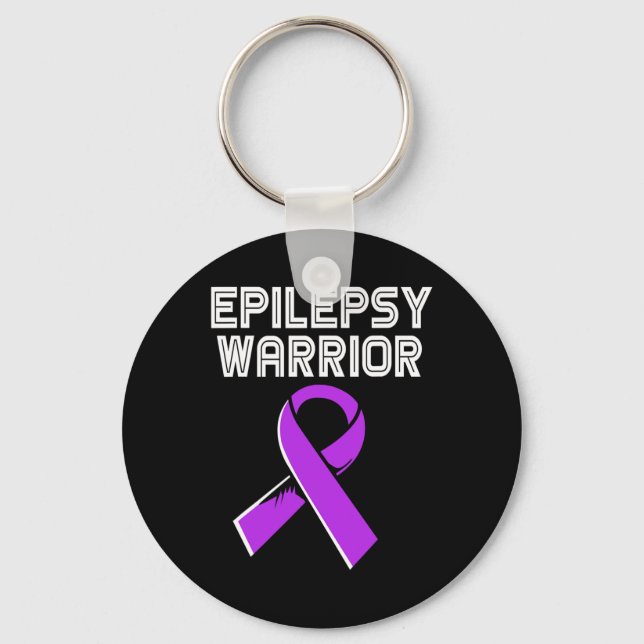 Epilepsy Warrior For Kids  Key Ring (Front)
