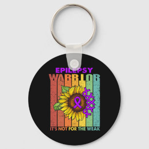 Epilepsy Warrior It's Not For The Weak Key Ring
