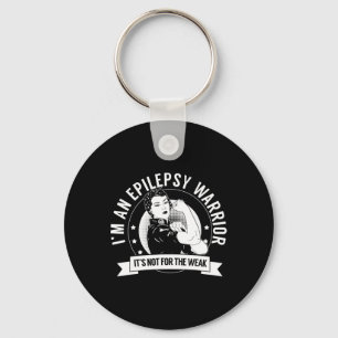 Epilepsy Warrior NFTW - Epilepsy Awareness Key Ring