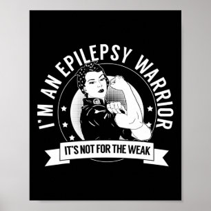 Epilepsy Warrior NFTW - Epilepsy Awareness Poster