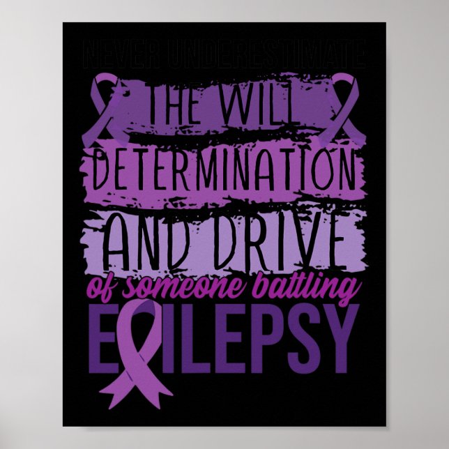 Epilepsy Warrior  Poster (Front)