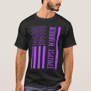 Epilepsy Warrior Purple Epilepsy Awareness Month U T-Shirt