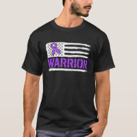 Epilepsy Warrior Ribbon Purple Epilepsy Awareness