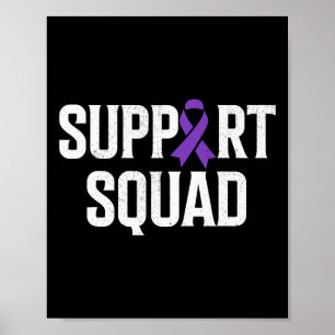 Epilepsy Warrior Support Squad Support Epilepsy Aw Poster