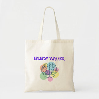 Epilepsy Warrior Tote Bag