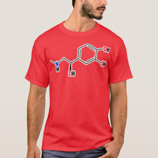 Epinephrine Molecular Structure T-Shirt