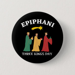 Epiphani Three Kings Day 6 Cm Round Badge