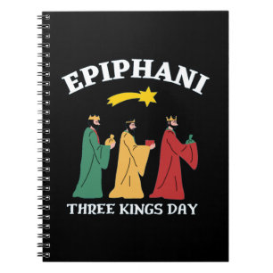 Epiphani Three Kings Day Notebook