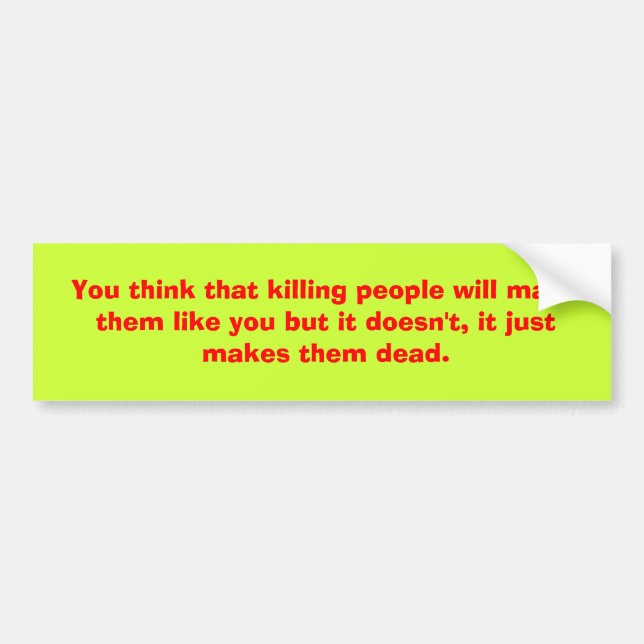 Epiphany Bumper Sticker (Front)