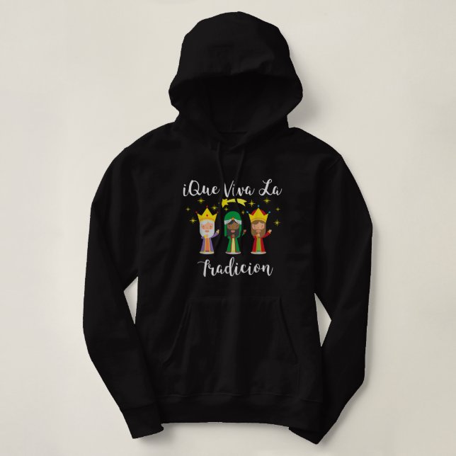 epiphany day three wise men tee ique viva la tradi (Design Front)