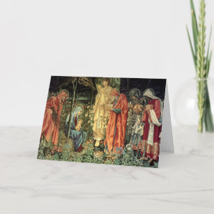 Epiphany Feast of Three Kings Nativity Holiday Card