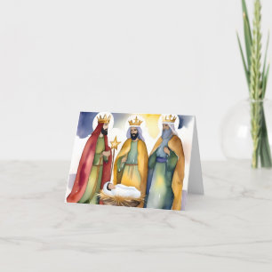Epiphany or Three Kings Day C - January 6   Holiday Card