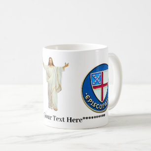 Episcopal Church Crest, Personalised Coffee Mug