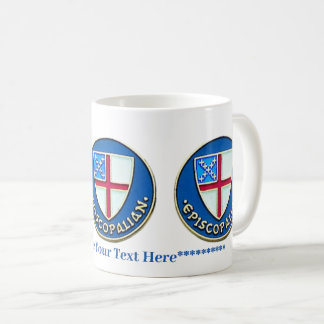 Episcopal Church TriCrest, Personalised Coffee Mug