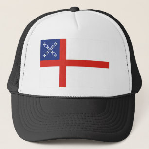 episcopal flag church religion cross god trucker hat