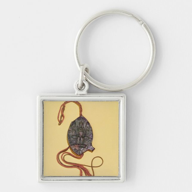 Episcopal seal belonging to Anthony Beck Key Ring (Front)
