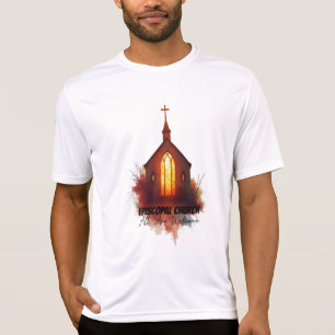 Episcopal Splash Art – All Are Welcome T-Shirt