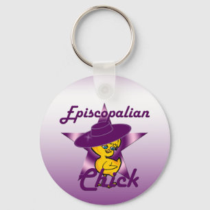 Episcopalian Chick #9 Key Ring
