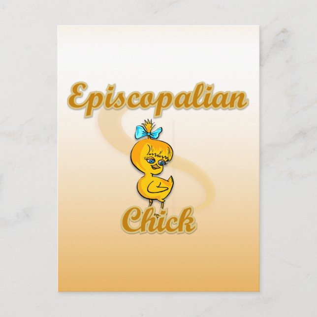 Episcopalian Chick Postcard (Front)